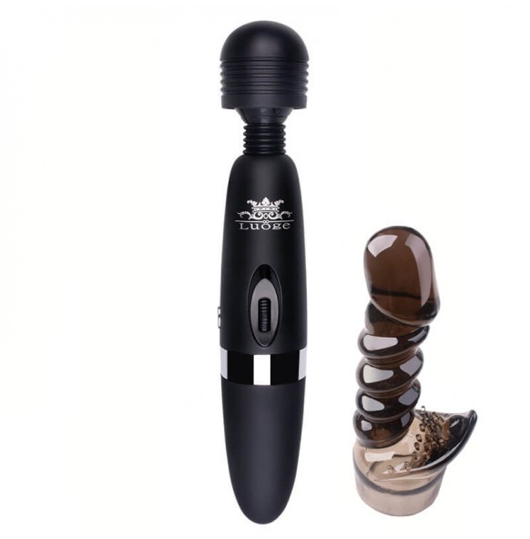 Luoge King Kong Rechargeable AV Rod Vibration (Black) Luoge King Kong Rechargeable AV Rod Vibration (Black)